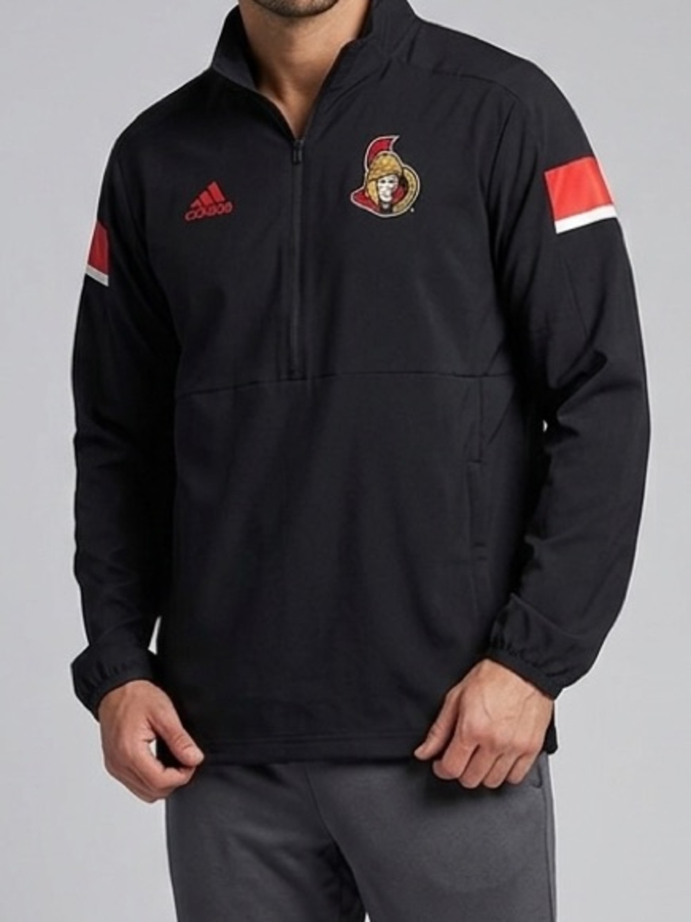 Adidas Senators Quarter Zip Top